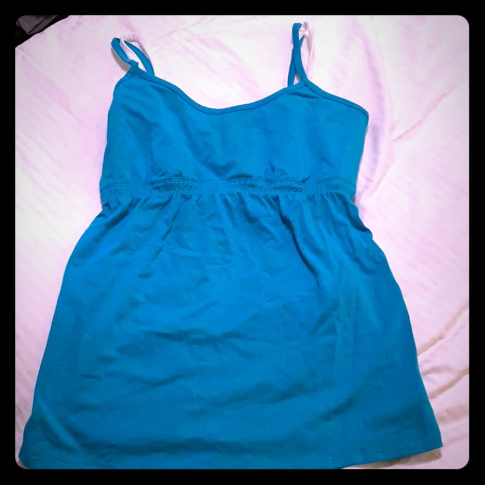 turquoise nursing/maternity tank 🤱🏻🤰🏻